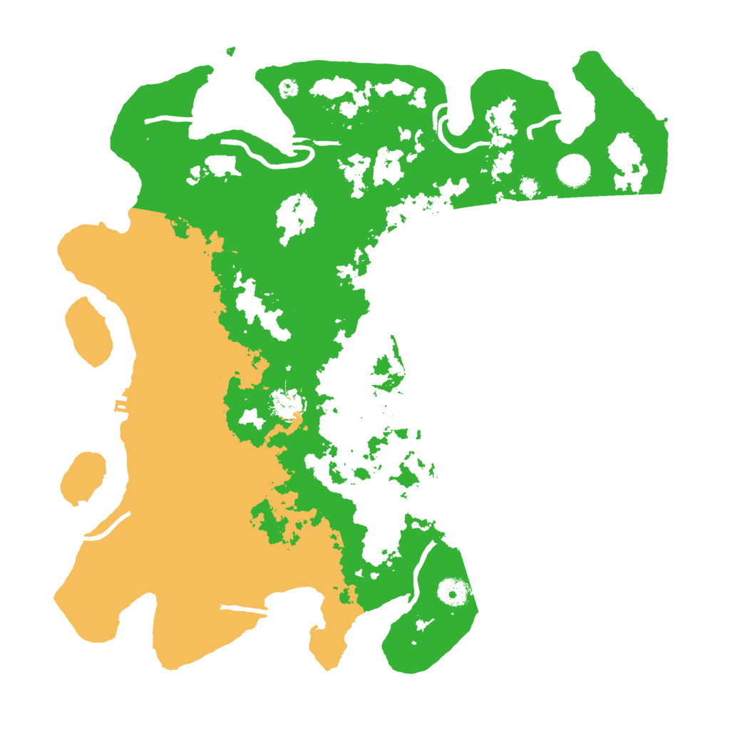Biome Rust Map: Procedural Map, Size: 3850, Seed: 1516941718