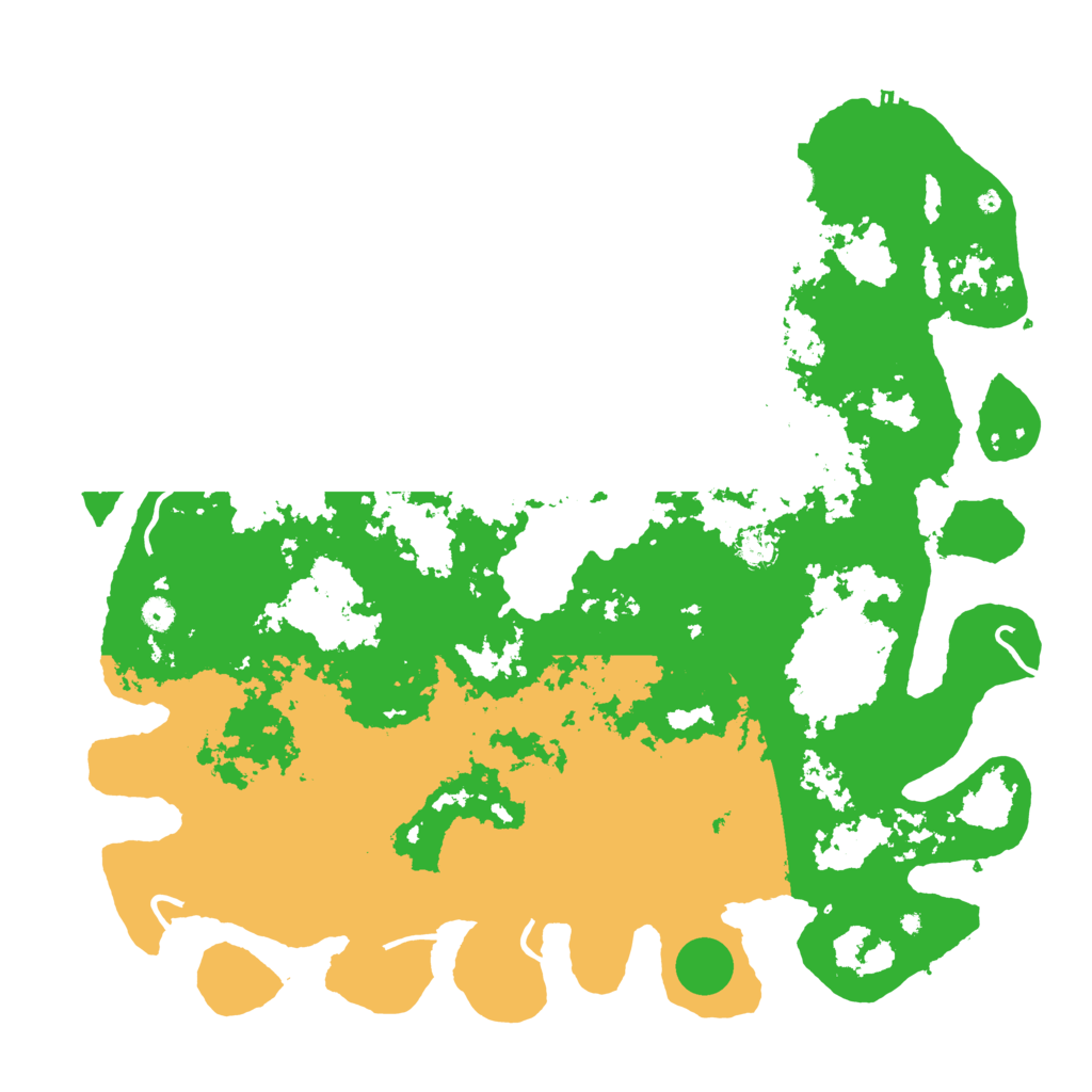 Biome Rust Map: Procedural Map, Size: 5000, Seed: 1065852317