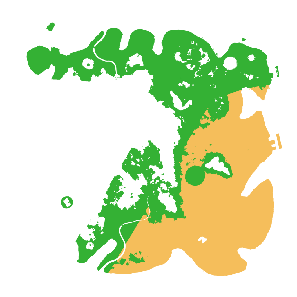 Biome Rust Map: Procedural Map, Size: 4000, Seed: 1994