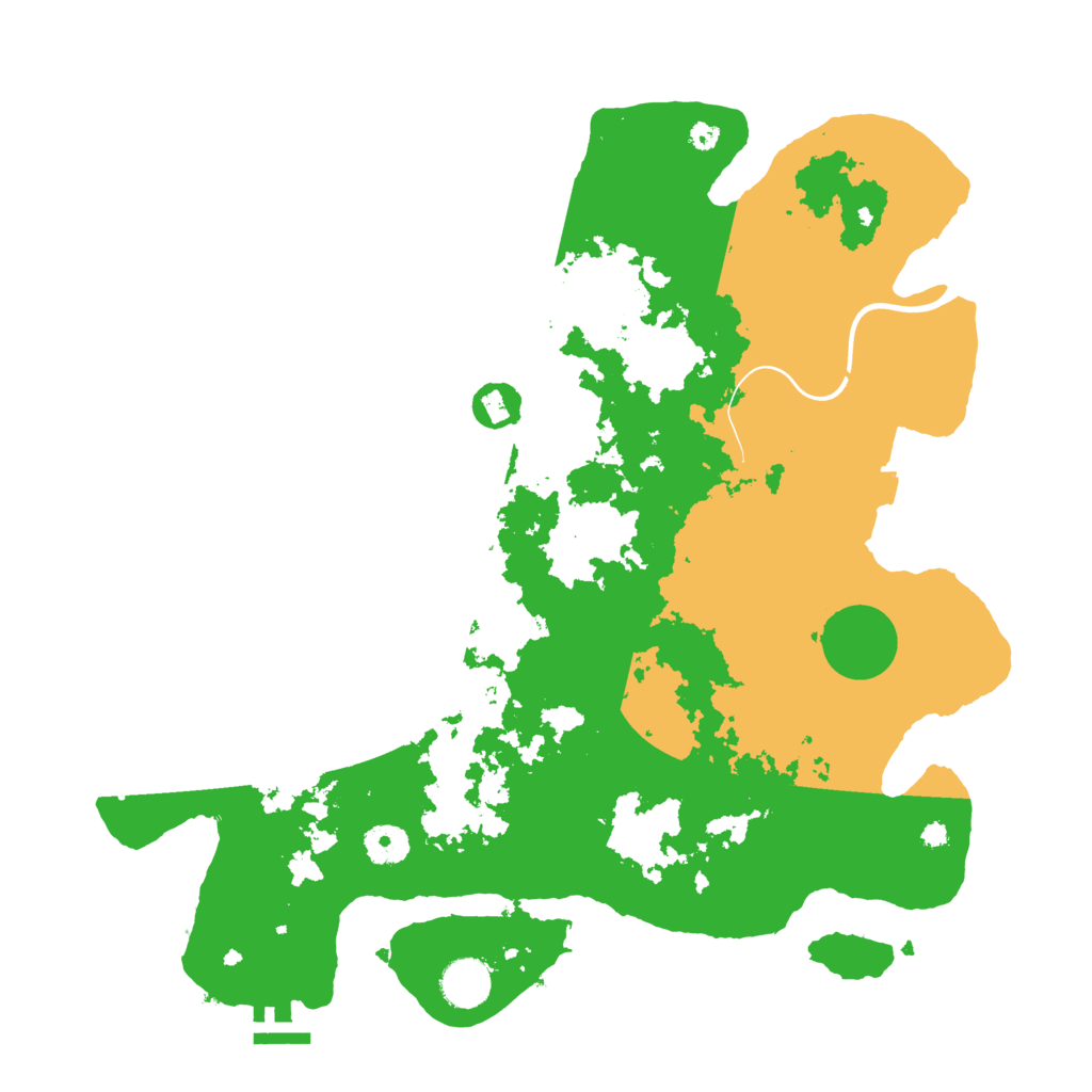 Biome Rust Map: Procedural Map, Size: 3850, Seed: 429997337