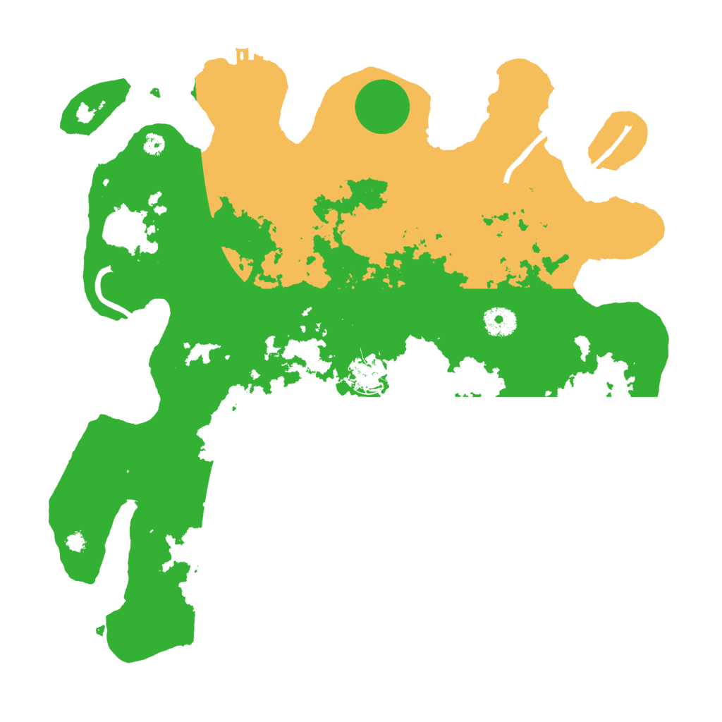 Biome Rust Map: Procedural Map, Size: 3500, Seed: 812963448