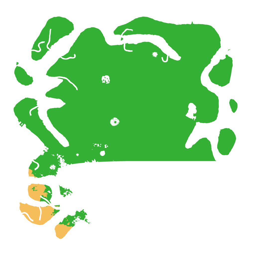 Biome Rust Map: Procedural Map, Size: 4500, Seed: 1333287818