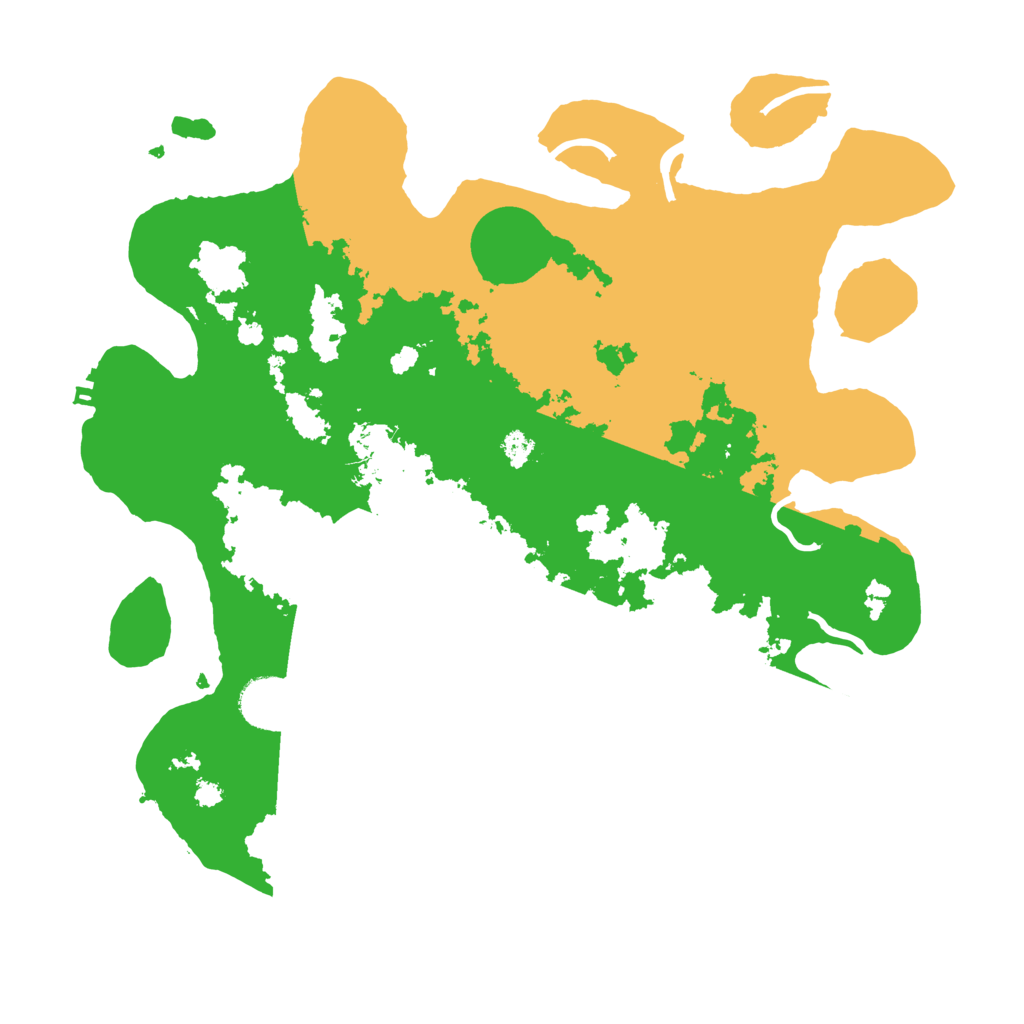 Biome Rust Map: Procedural Map, Size: 3500, Seed: 1291388399