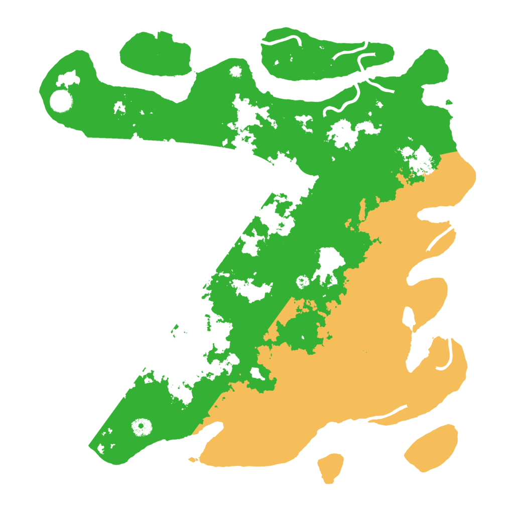 Biome Rust Map: Procedural Map, Size: 4025, Seed: 69456696