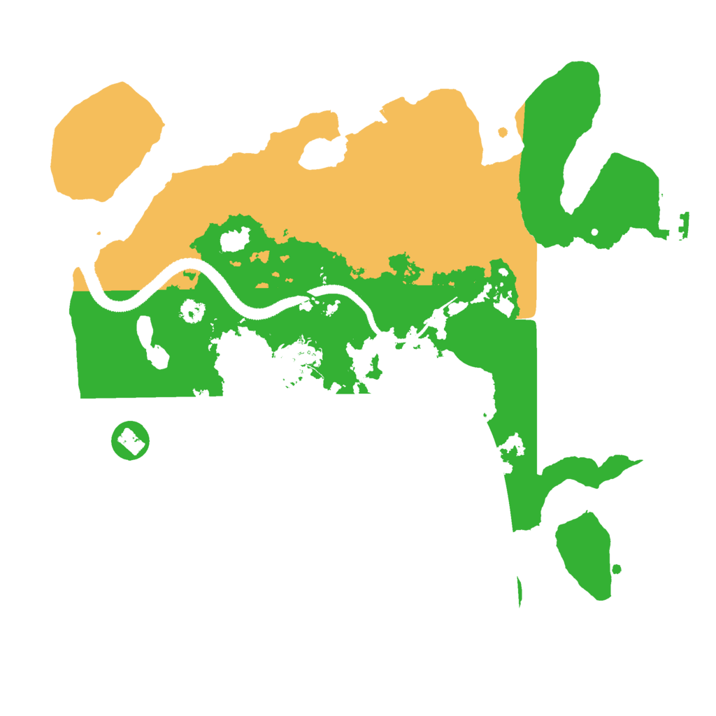 Biome Rust Map: Procedural Map, Size: 3000, Seed: 879021611
