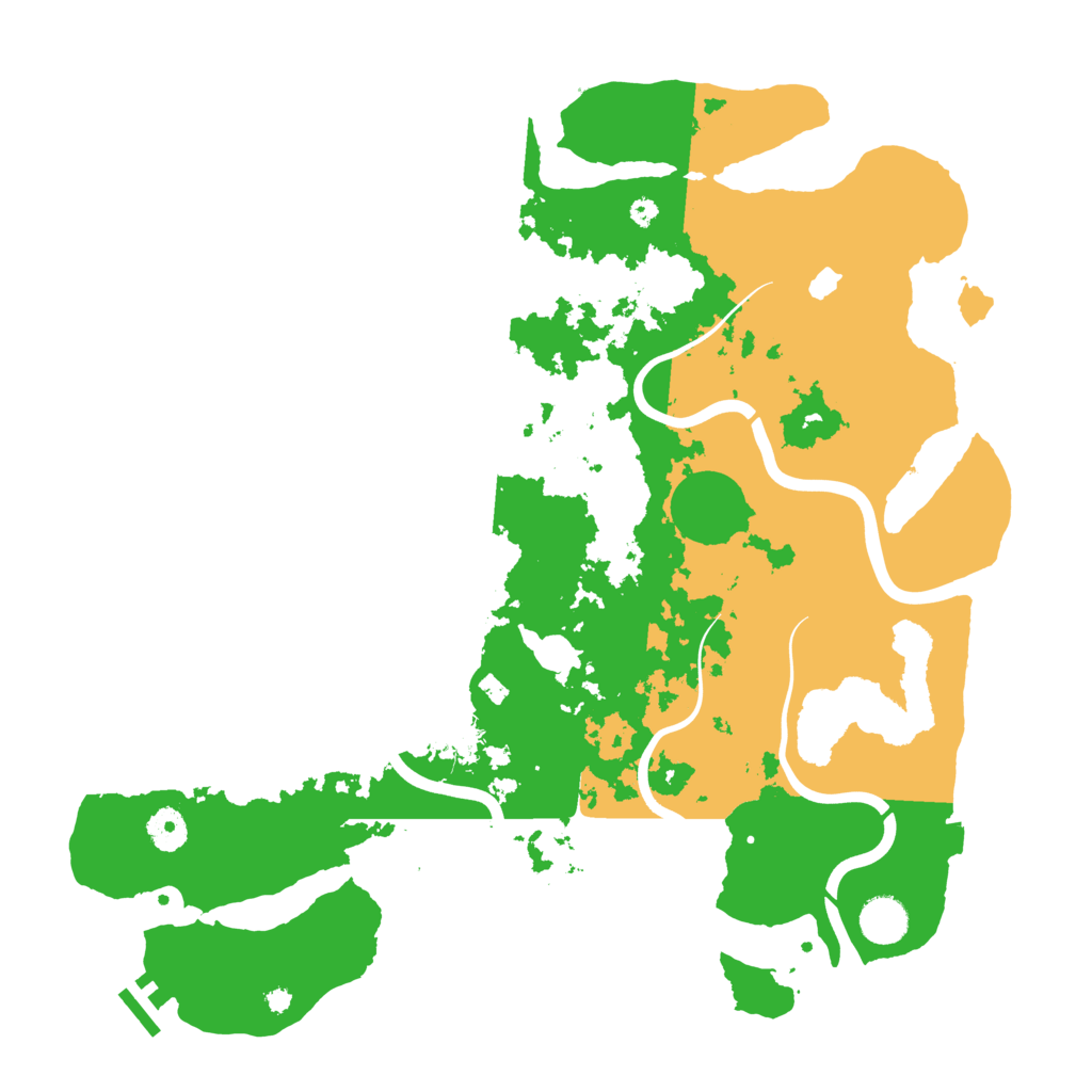 Biome Rust Map: Procedural Map, Size: 4000, Seed: 1930979912