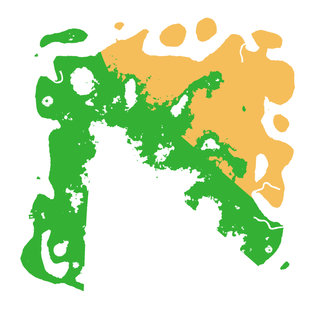 Biome Rust Map: Procedural Map, Size: 4500, Seed: 59314