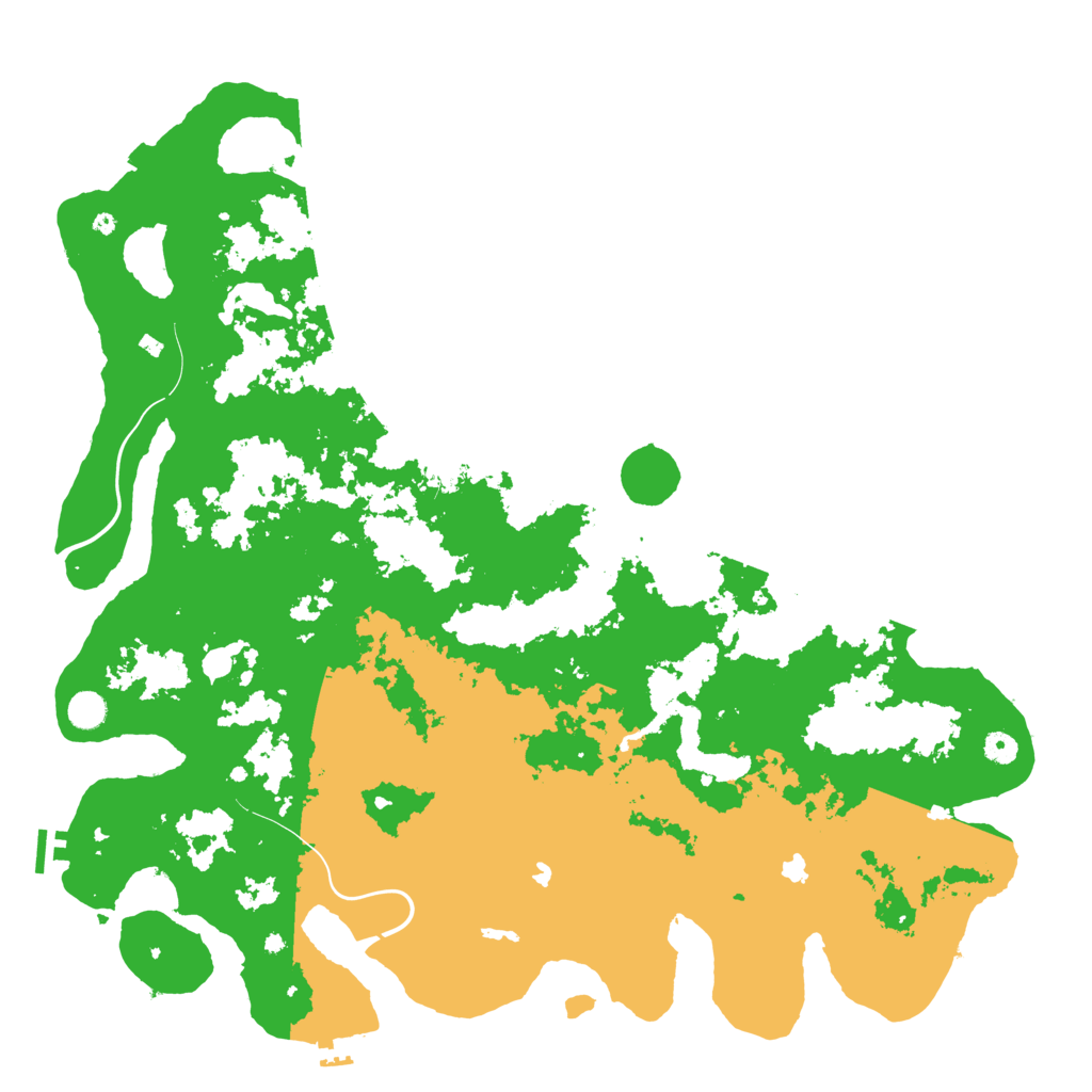 Biome Rust Map: Procedural Map, Size: 5000, Seed: 163