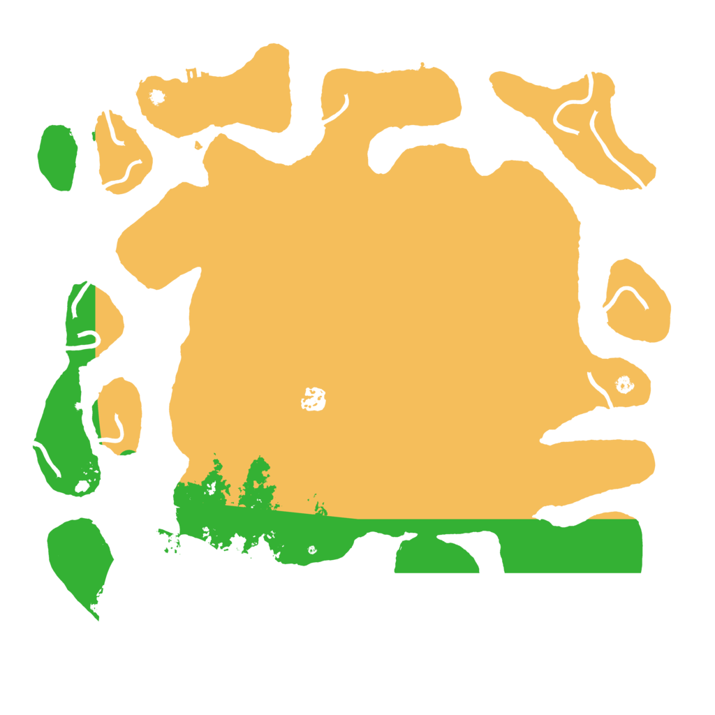 Biome Rust Map: Procedural Map, Size: 4250, Seed: 29603