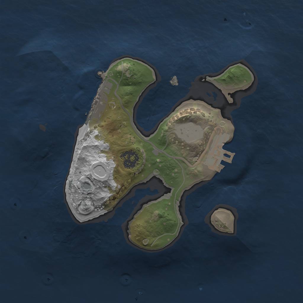 Rust Map: Procedural Map, Size: 1700, Seed: 1710172214, 7 Monuments