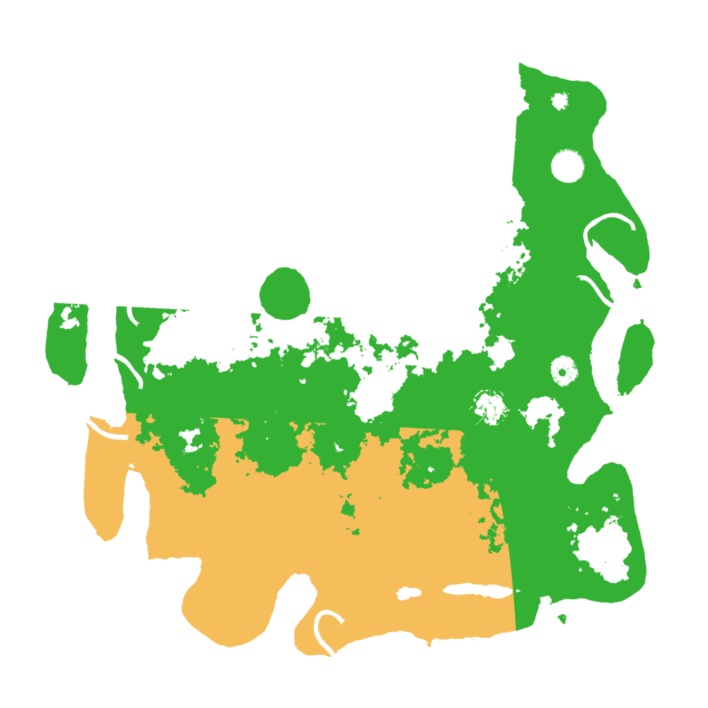 Biome Rust Map: Procedural Map, Size: 3800, Seed: 100707659