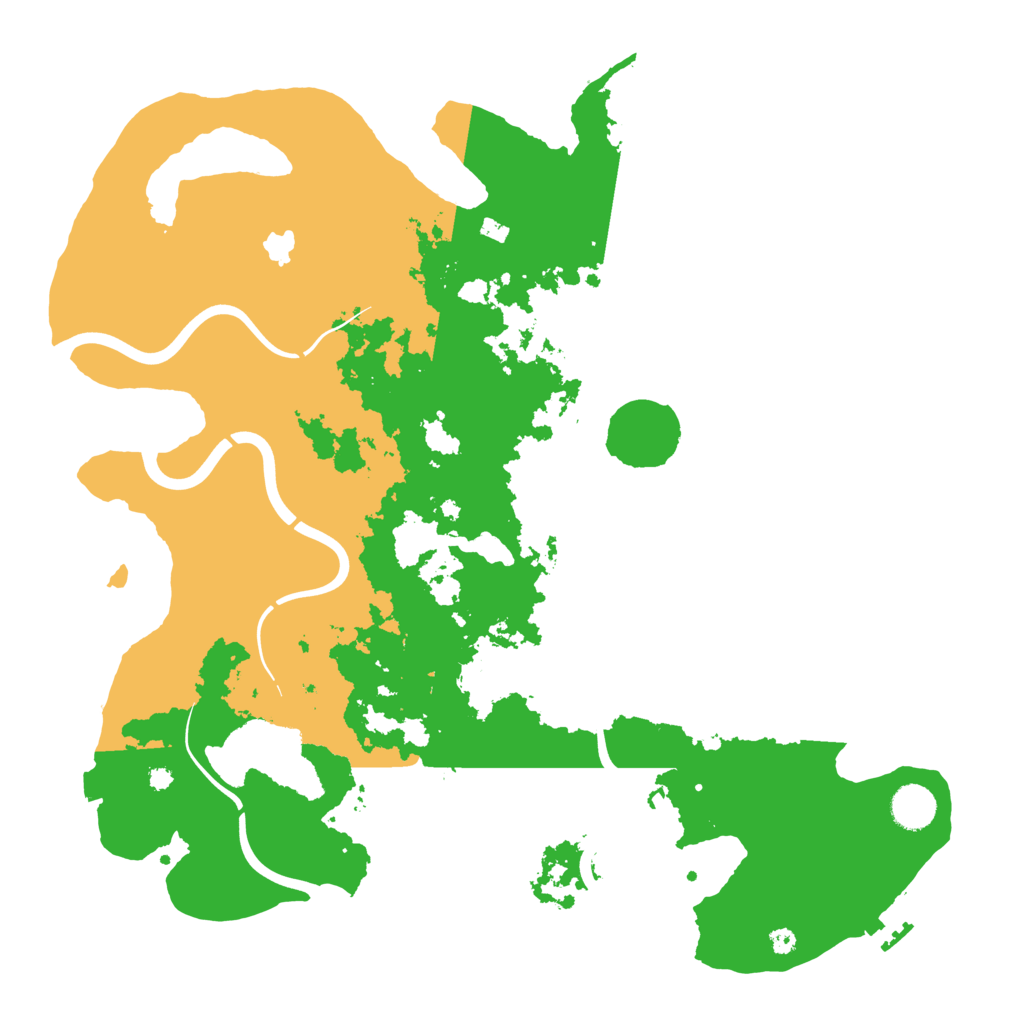Biome Rust Map: Procedural Map, Size: 4000, Seed: 981119523