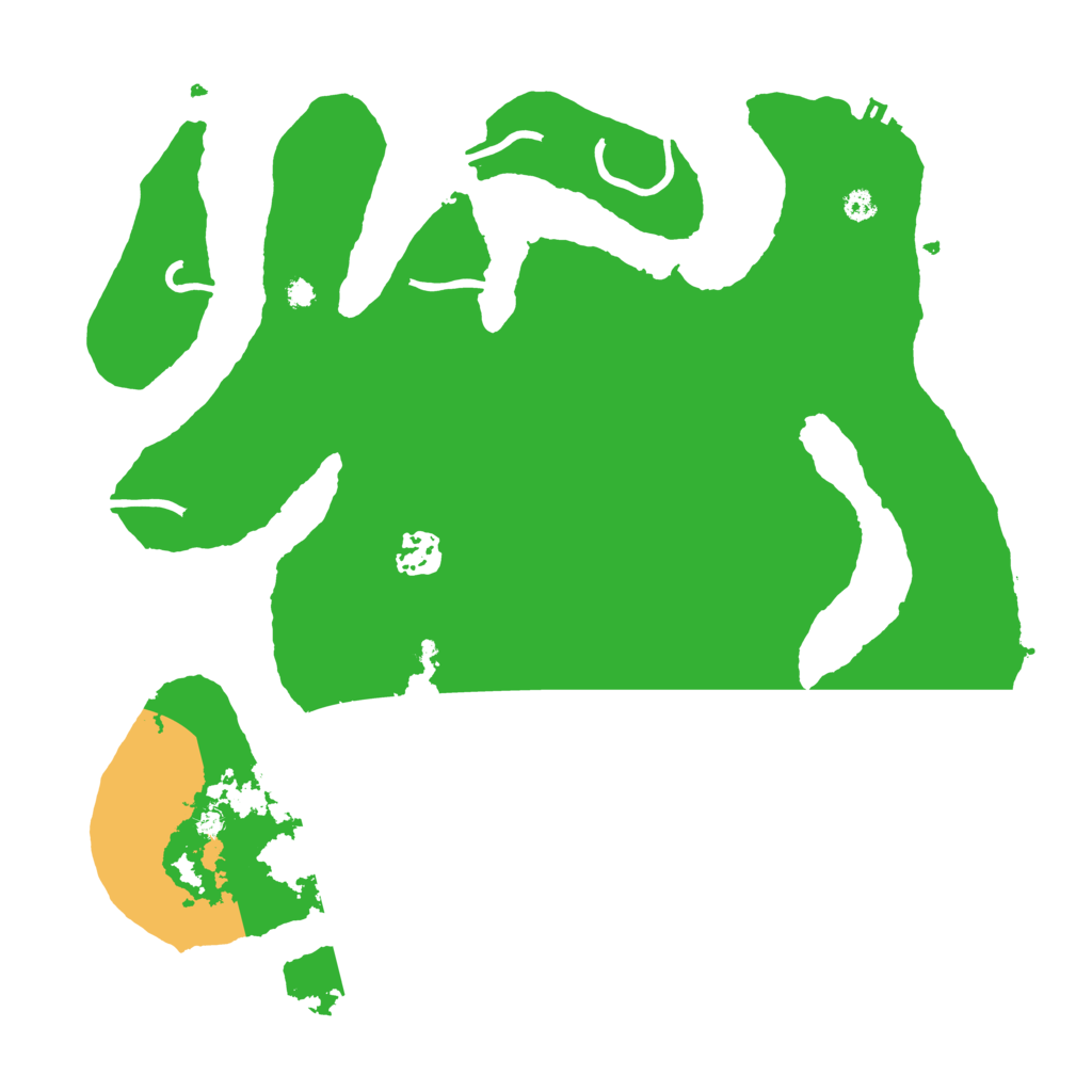 Biome Rust Map: Procedural Map, Size: 3500, Seed: 682121401