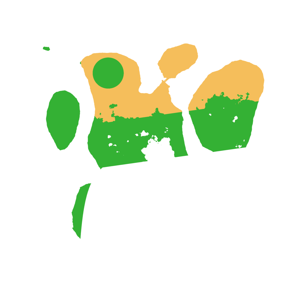 Biome Rust Map: Barren, Size: 2500, Seed: 506