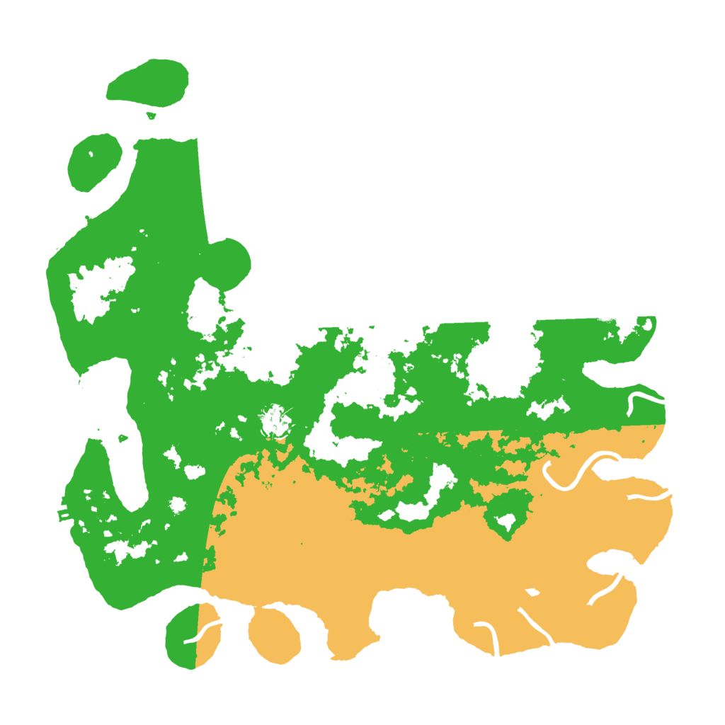 Biome Rust Map: Procedural Map, Size: 4000, Seed: 8835598