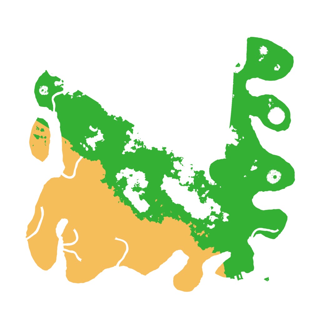 Biome Rust Map: Procedural Map, Size: 3500, Seed: 456786293