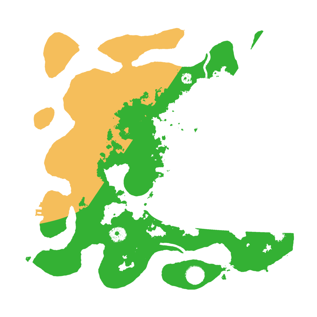 Biome Rust Map: Procedural Map, Size: 3000, Seed: 3967865