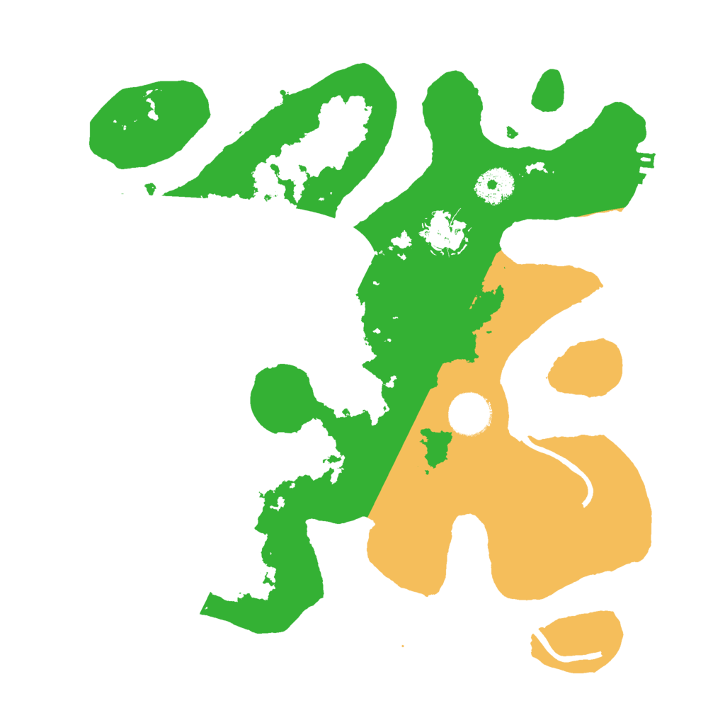 Biome Rust Map: Procedural Map, Size: 3000, Seed: 3123130