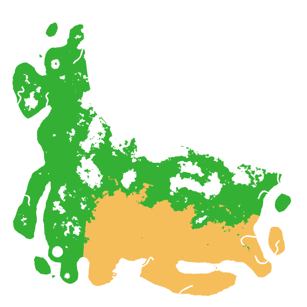 Biome Rust Map: Procedural Map, Size: 5000, Seed: 297963643