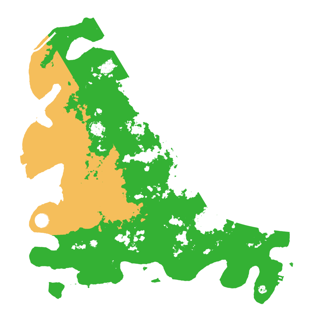 Biome Rust Map: Procedural Map, Size: 4000, Seed: 30570
