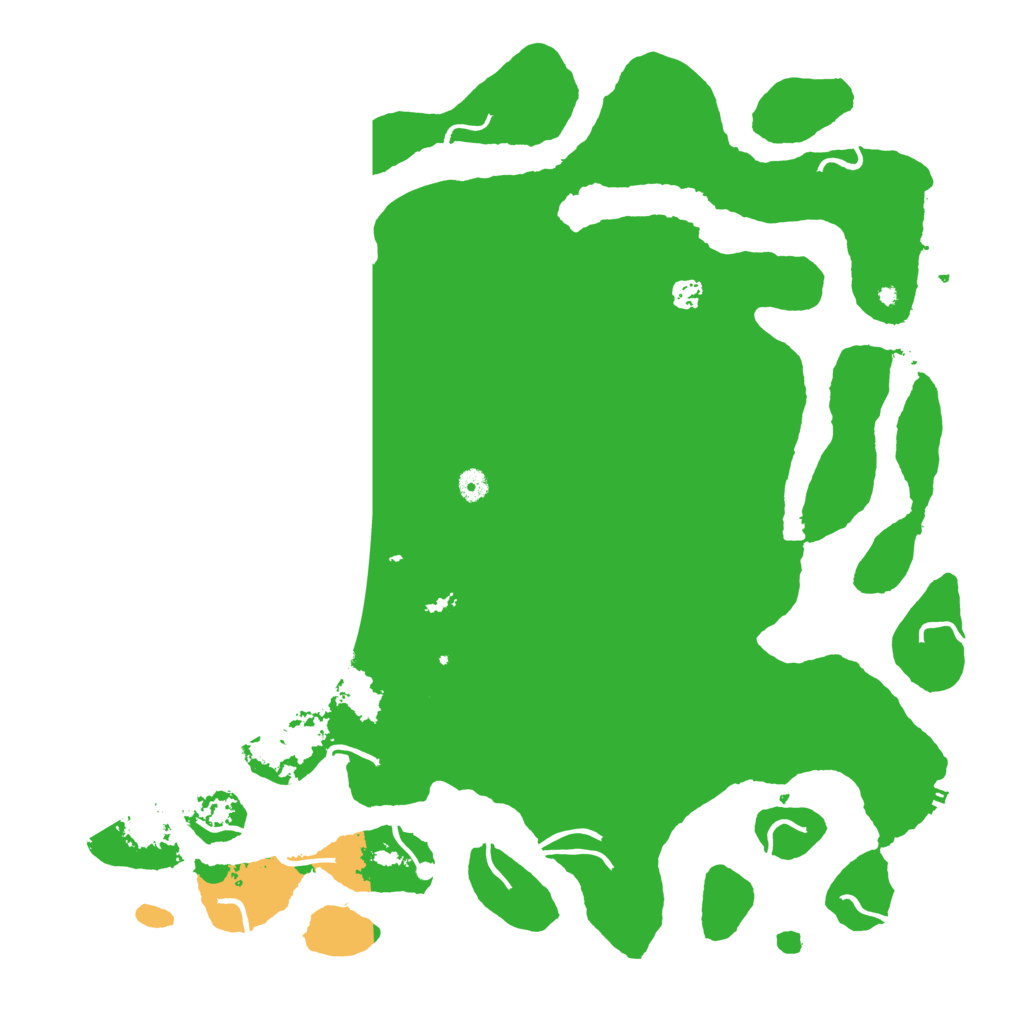 Biome Rust Map: Procedural Map, Size: 5000, Seed: 1750