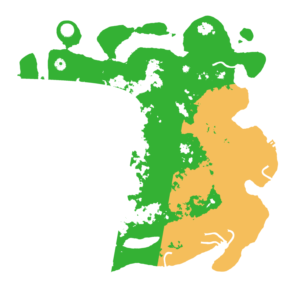 Biome Rust Map: Procedural Map, Size: 3850, Seed: 1500658804