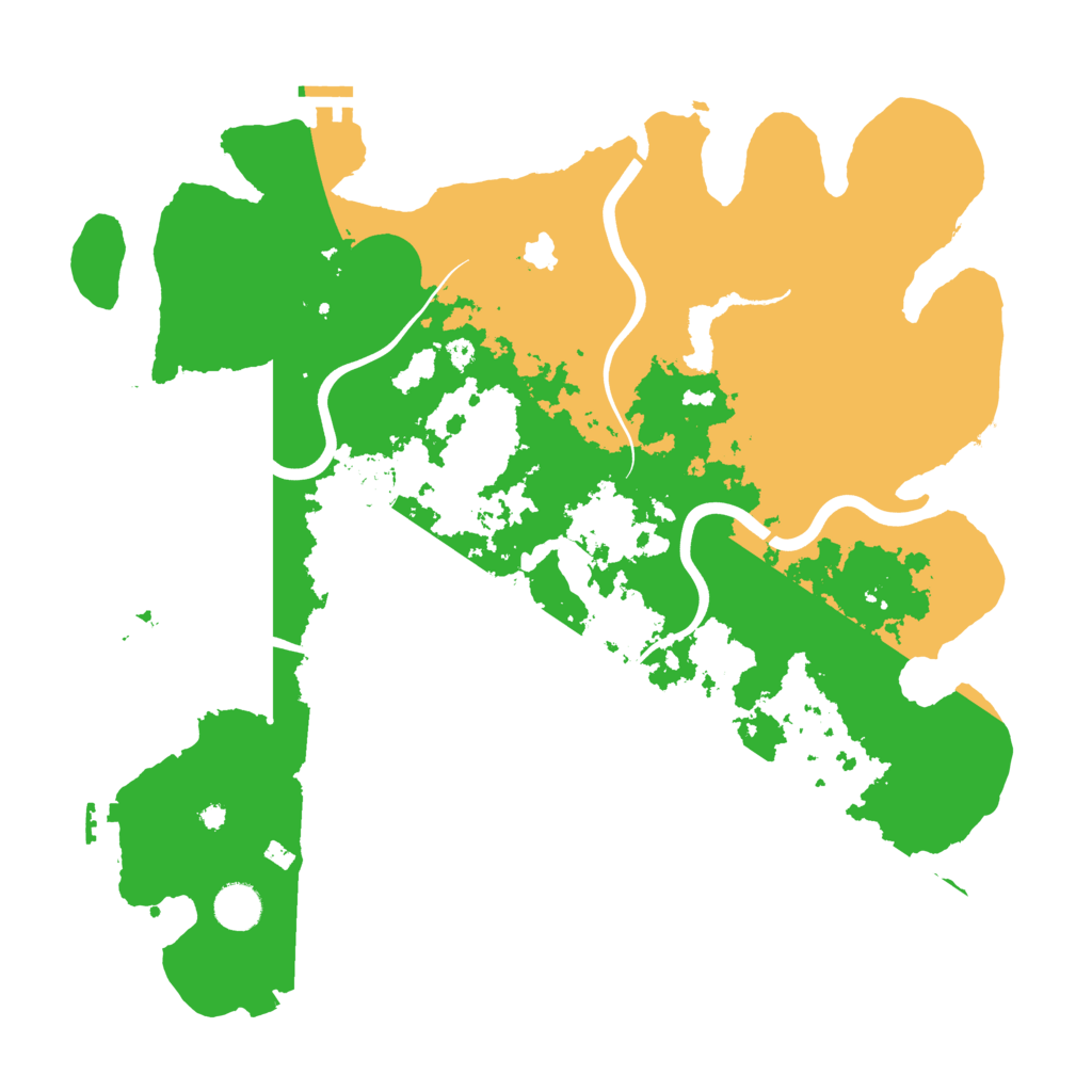 Biome Rust Map: Procedural Map, Size: 4030, Seed: 4444
