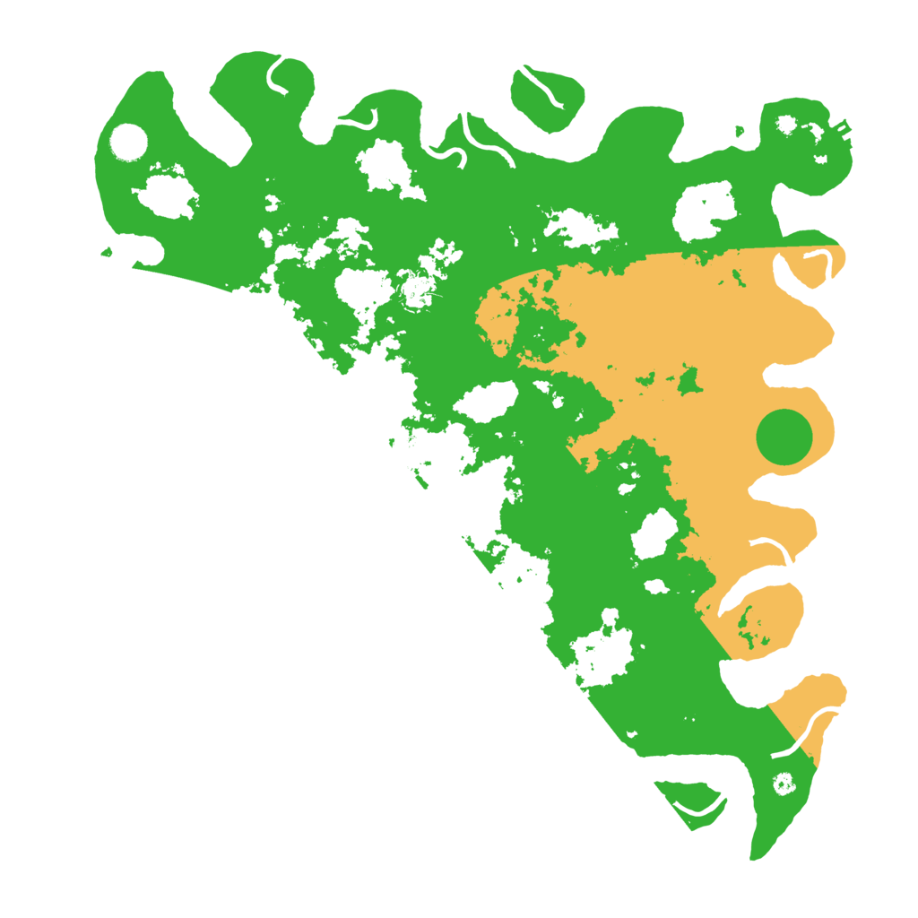 Biome Rust Map: Procedural Map, Size: 4300, Seed: 121738848