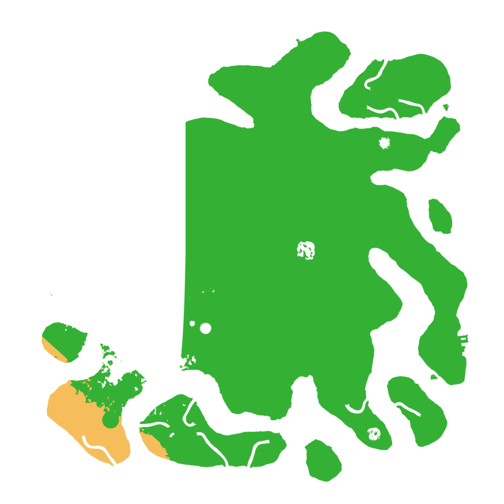 Biome Rust Map: Procedural Map, Size: 4000, Seed: 35565205