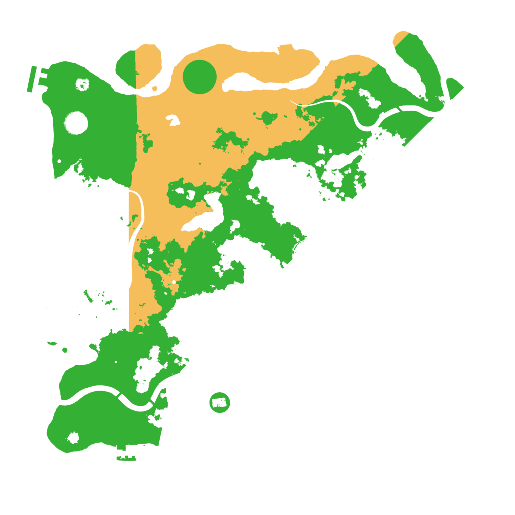 Biome Rust Map: Procedural Map, Size: 4000, Seed: 441195550