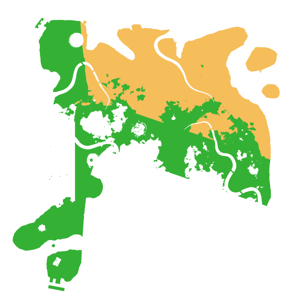 Biome Rust Map: Procedural Map, Size: 3750, Seed: 2147189299