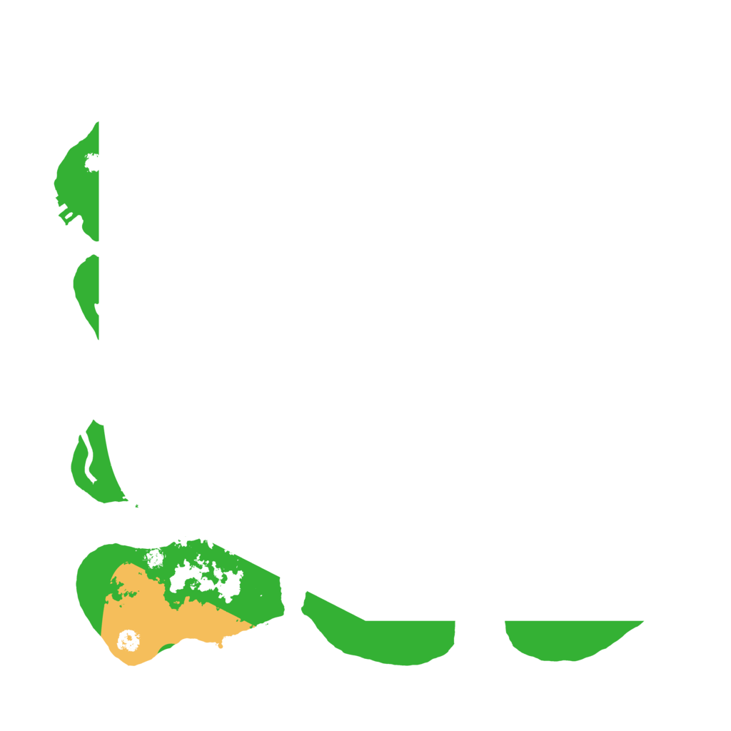 Biome Rust Map: Procedural Map, Size: 3400, Seed: 950757307