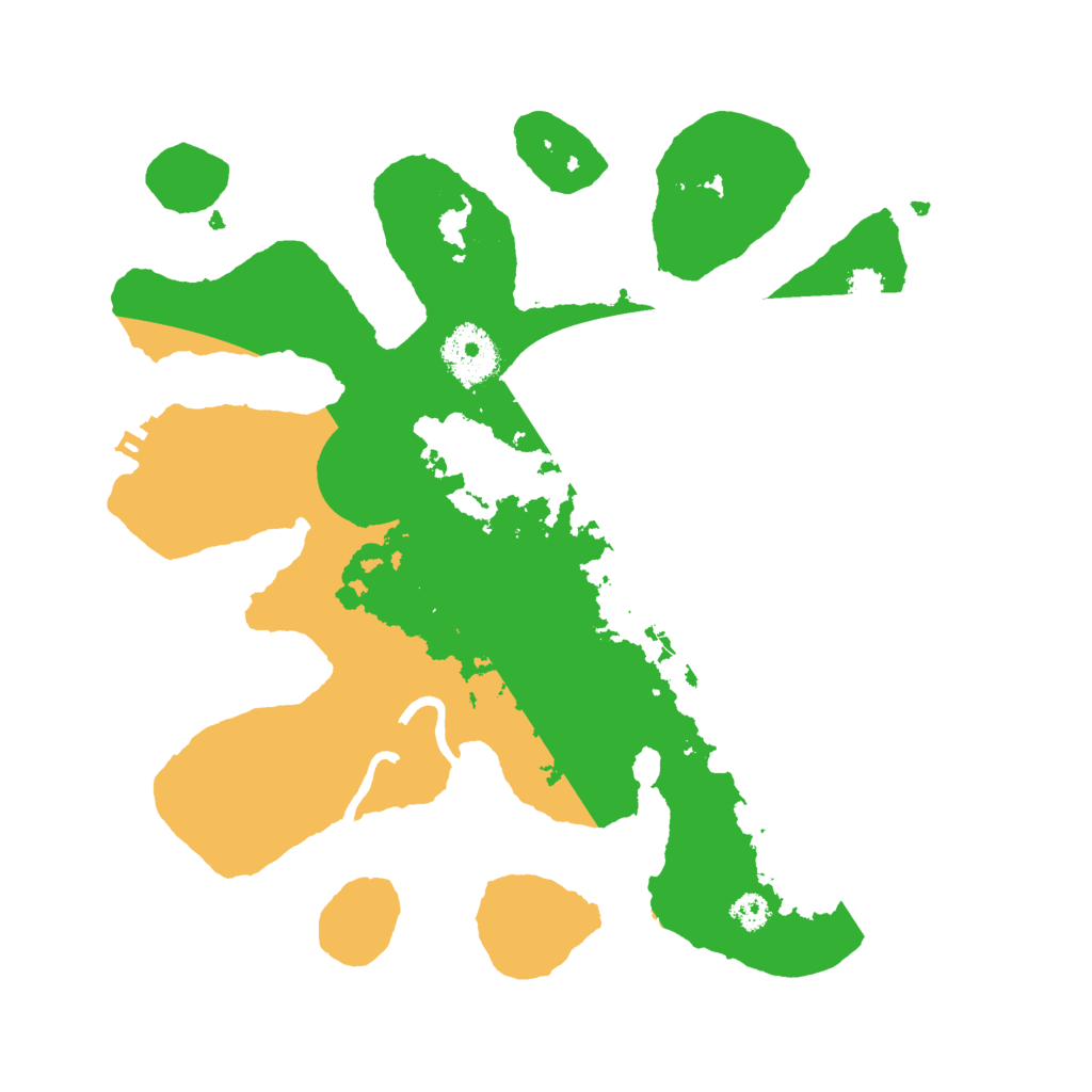 Biome Rust Map: Procedural Map, Size: 3000, Seed: 425025