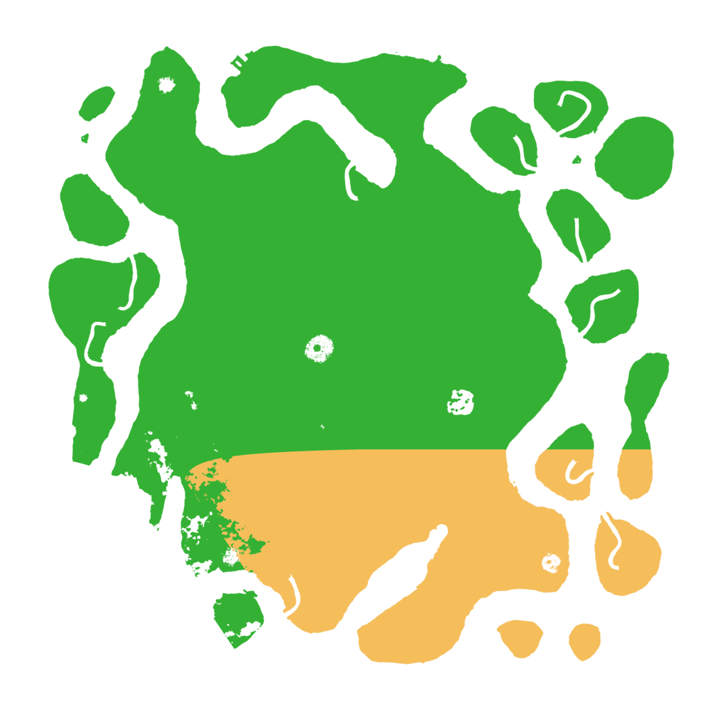 Biome Rust Map: Procedural Map, Size: 3950, Seed: 431710430
