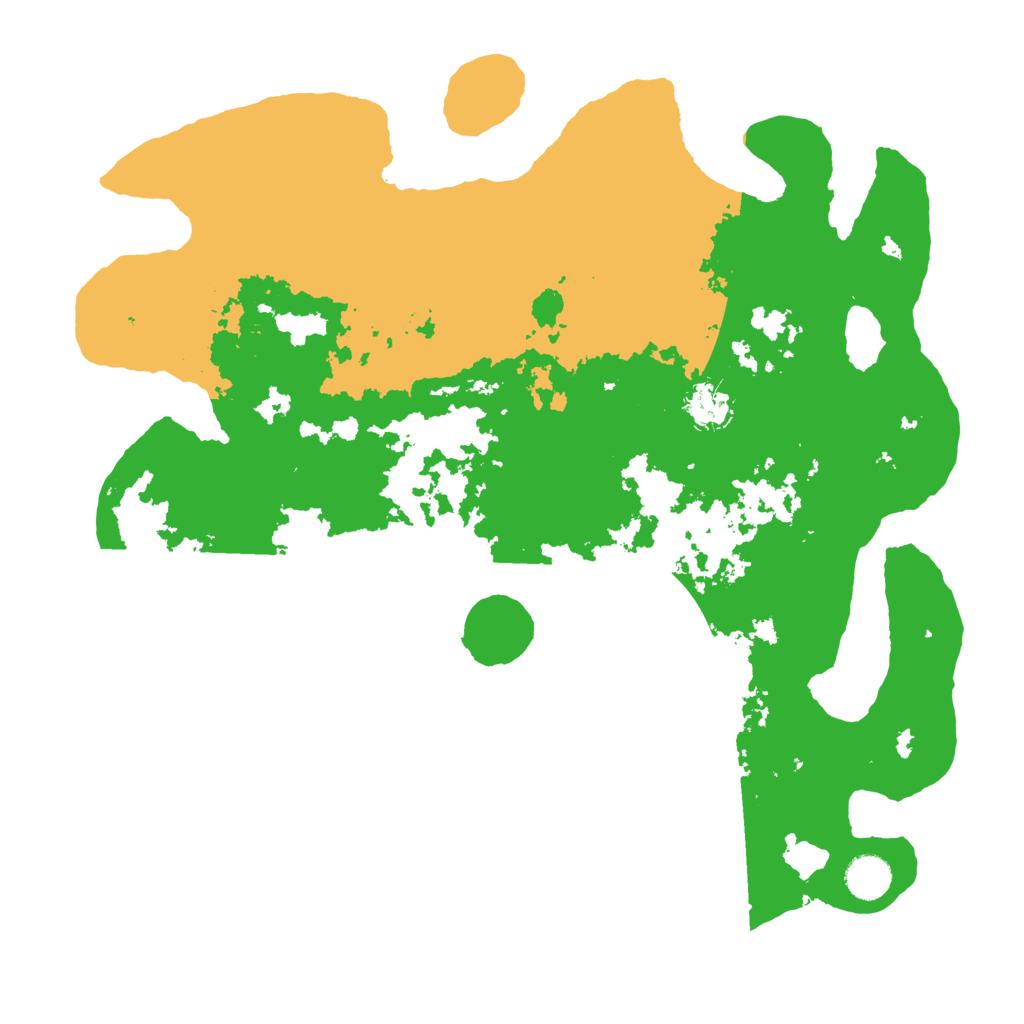 Biome Rust Map: Barren, Size: 4000, Seed: 5394