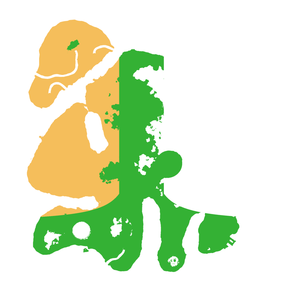 Biome Rust Map: Procedural Map, Size: 3000, Seed: 780410