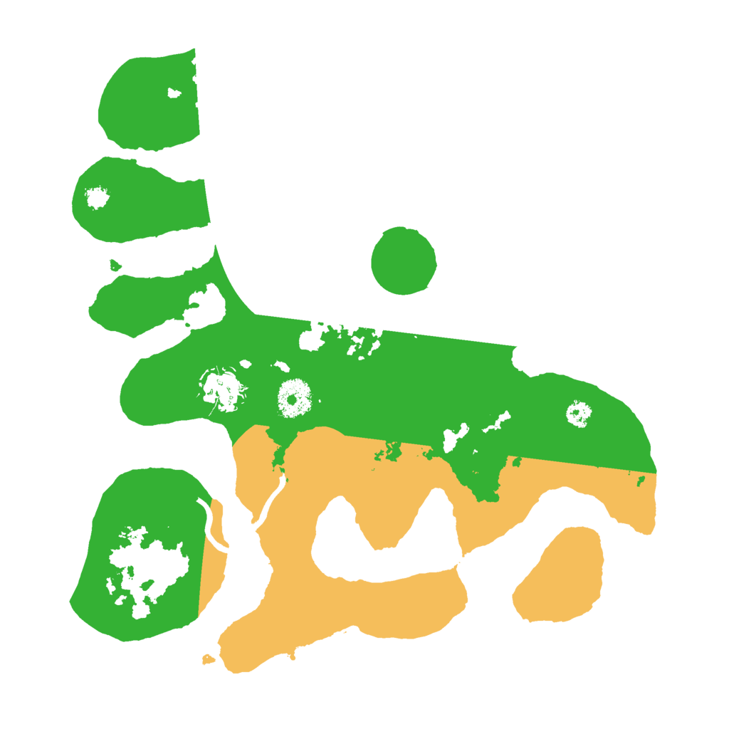 Biome Rust Map: Procedural Map, Size: 3000, Seed: 597099