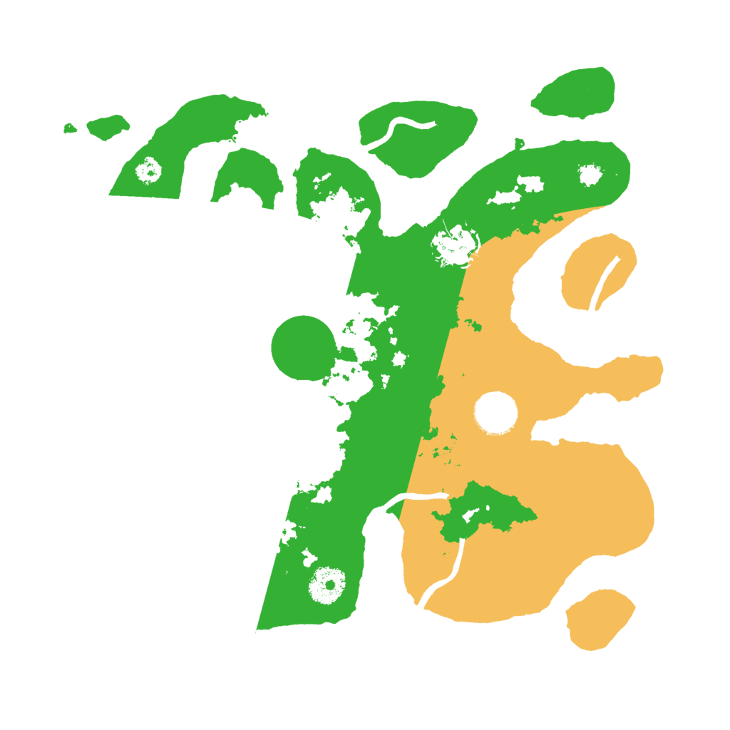 Biome Rust Map: Procedural Map, Size: 3000, Seed: 932711