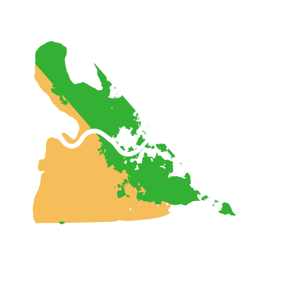 Biome Rust Map: Procedural Map, Size: 3000, Seed: 1314626388