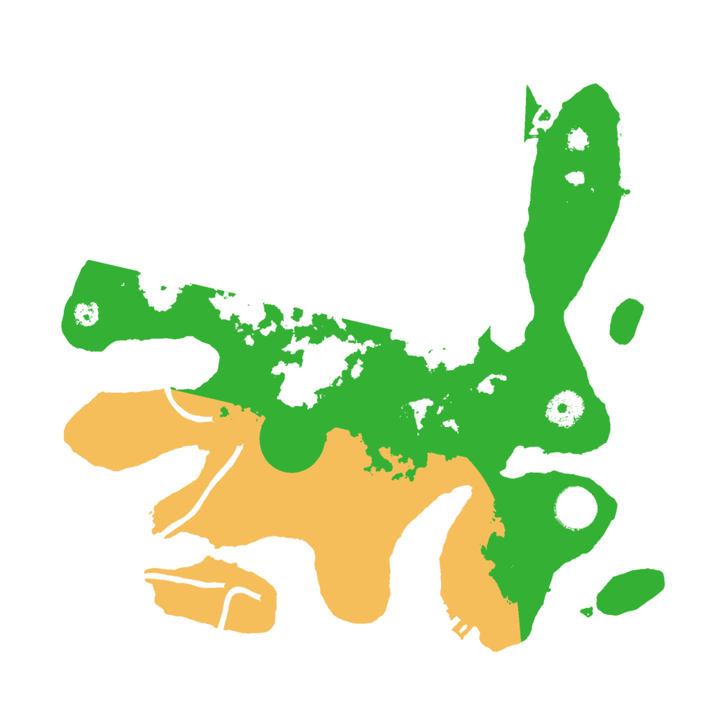 Biome Rust Map: Procedural Map, Size: 3000, Seed: 187982