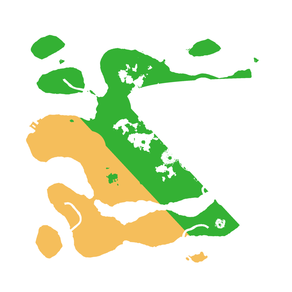 Biome Rust Map: Procedural Map, Size: 3000, Seed: 328277