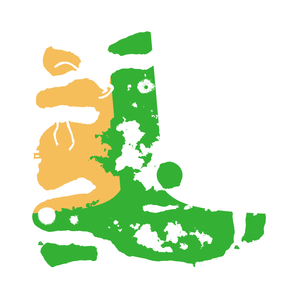 Biome Rust Map: Procedural Map, Size: 3000, Seed: 2428319