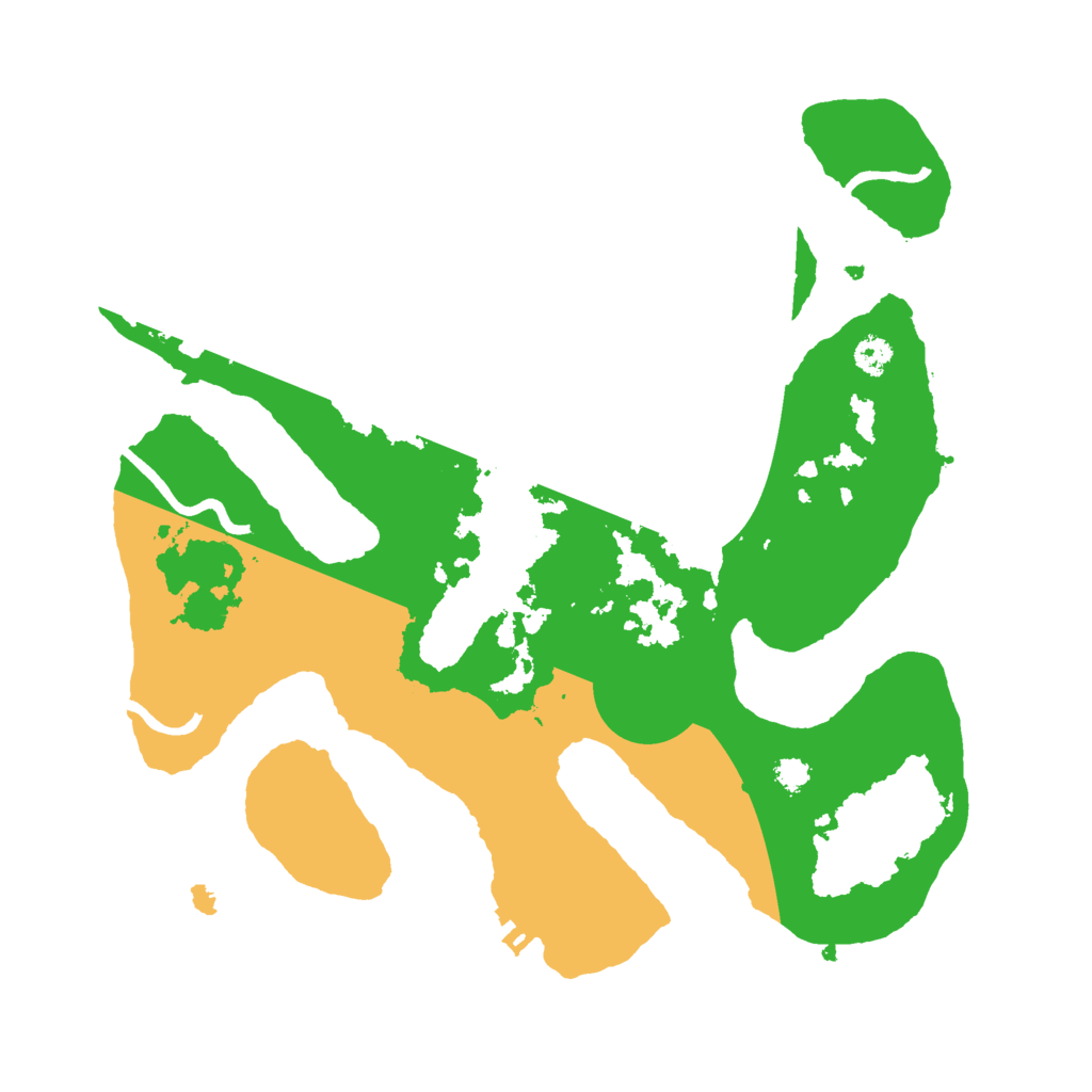 Biome Rust Map: Procedural Map, Size: 3000, Seed: 126874