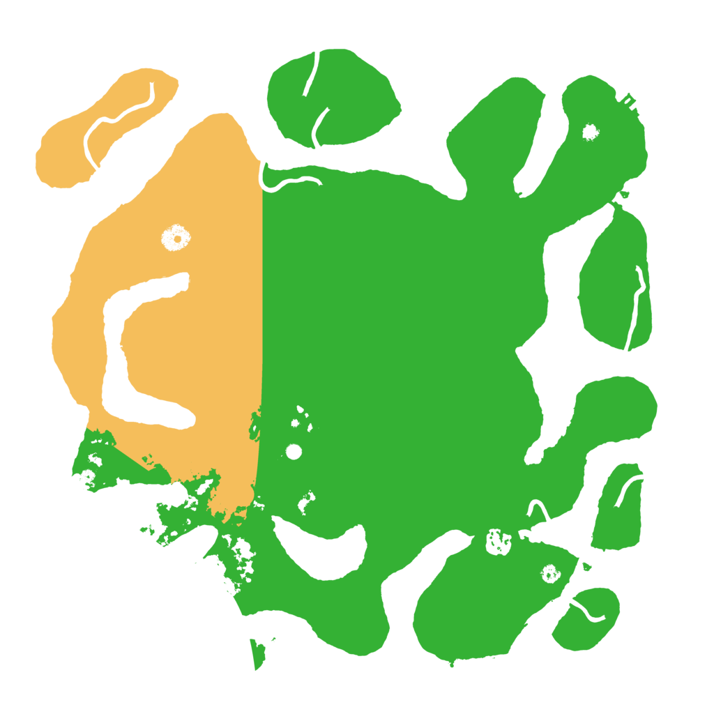 Biome Rust Map: Procedural Map, Size: 4000, Seed: 284929