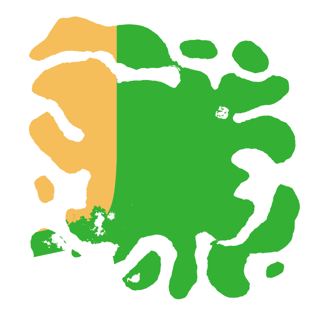 Biome Rust Map: Barren, Size: 3700, Seed: 491625067