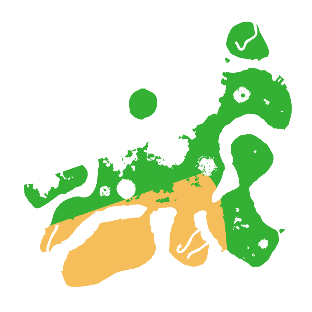 Biome Rust Map: Procedural Map, Size: 3000, Seed: 218941