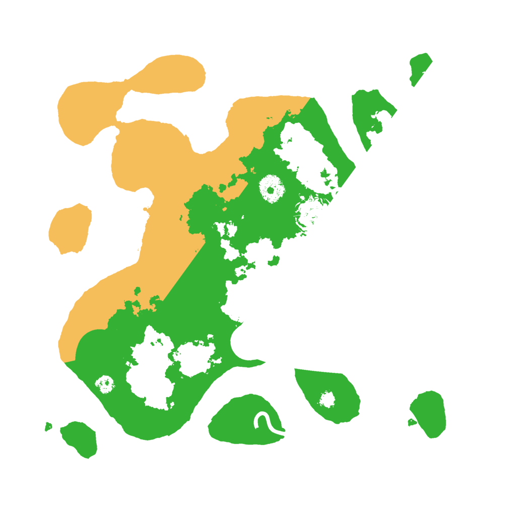 Biome Rust Map: Procedural Map, Size: 3000, Seed: 433208