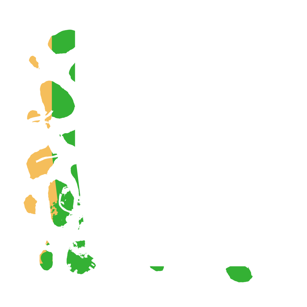 Biome Rust Map: Procedural Map, Size: 3500, Seed: 76543721