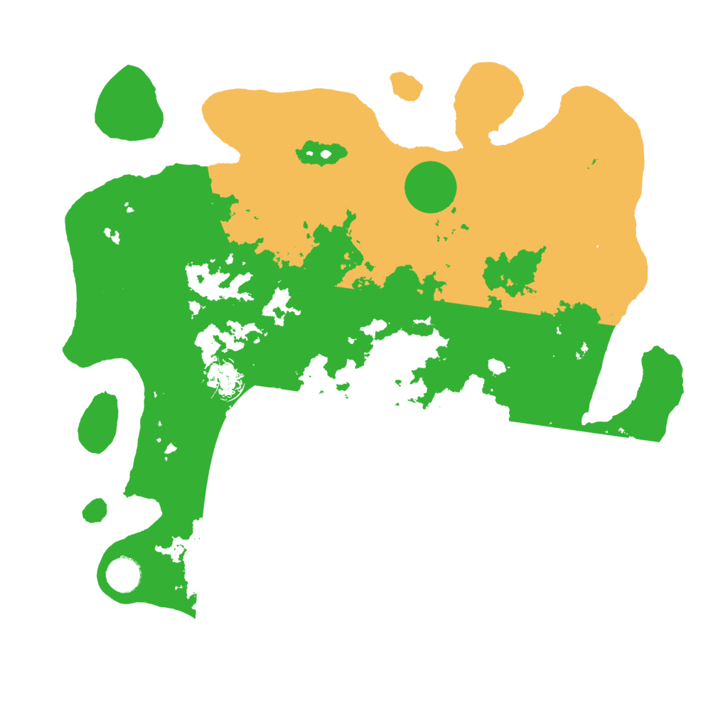 Biome Rust Map: Barren, Size: 3700, Seed: 316501229