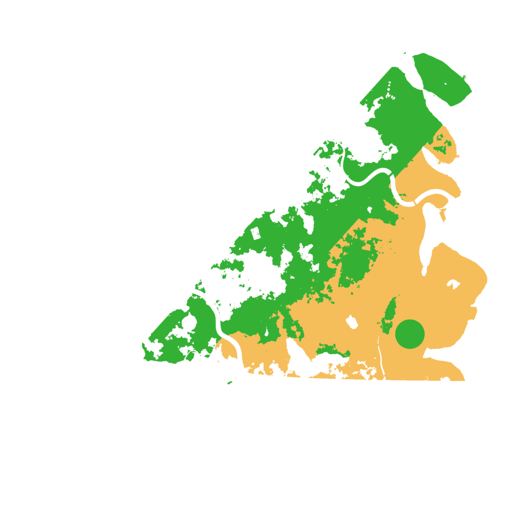 Biome Rust Map: Procedural Map, Size: 4600, Seed: 21474